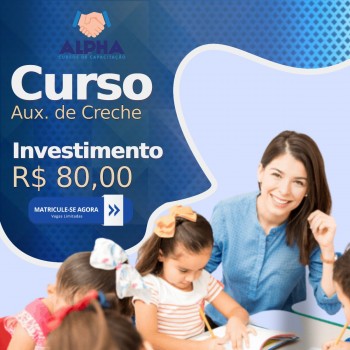 Curso de Monitora de Creche em Embu das Artes