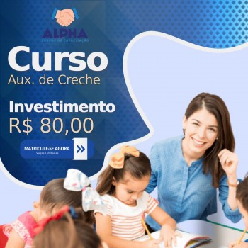 Curso para Trabalhar em Creche